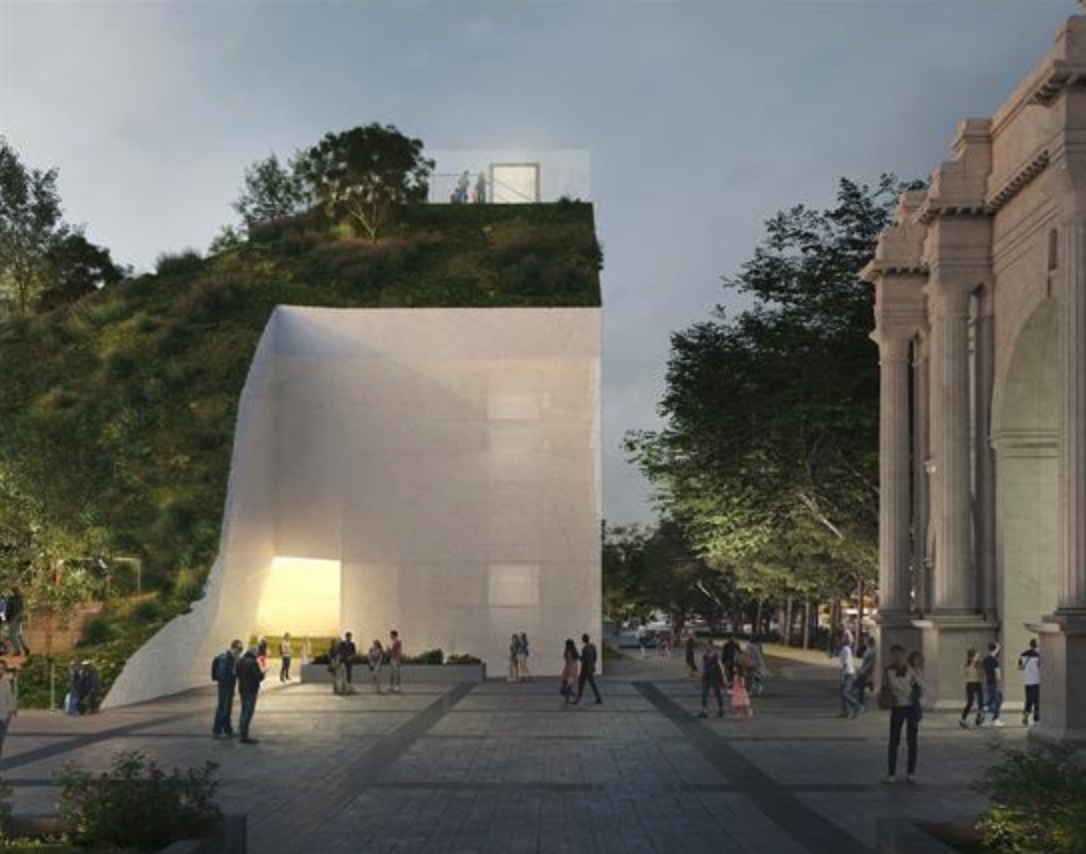 This manmade hill is set to be constructed at London's Marble Arch