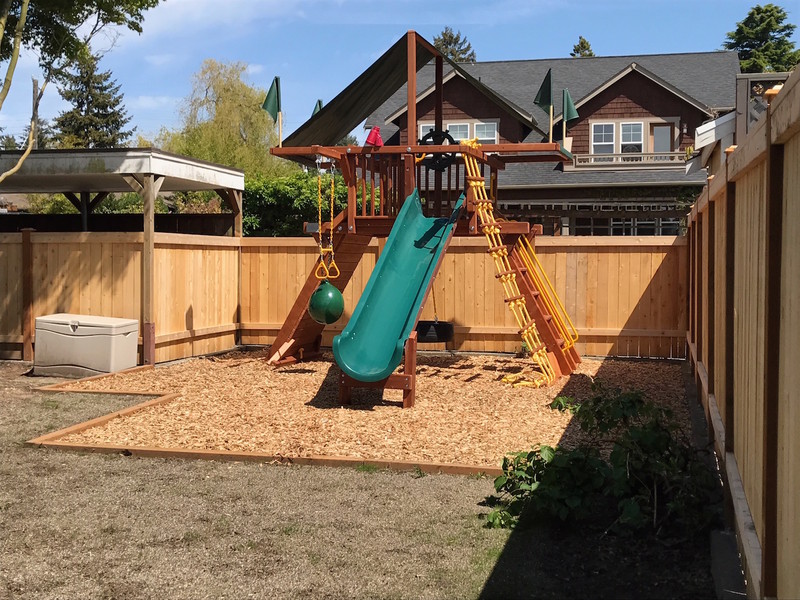 Backyard Factory / Backyard Fun Factory Swing Sets fenceworks The