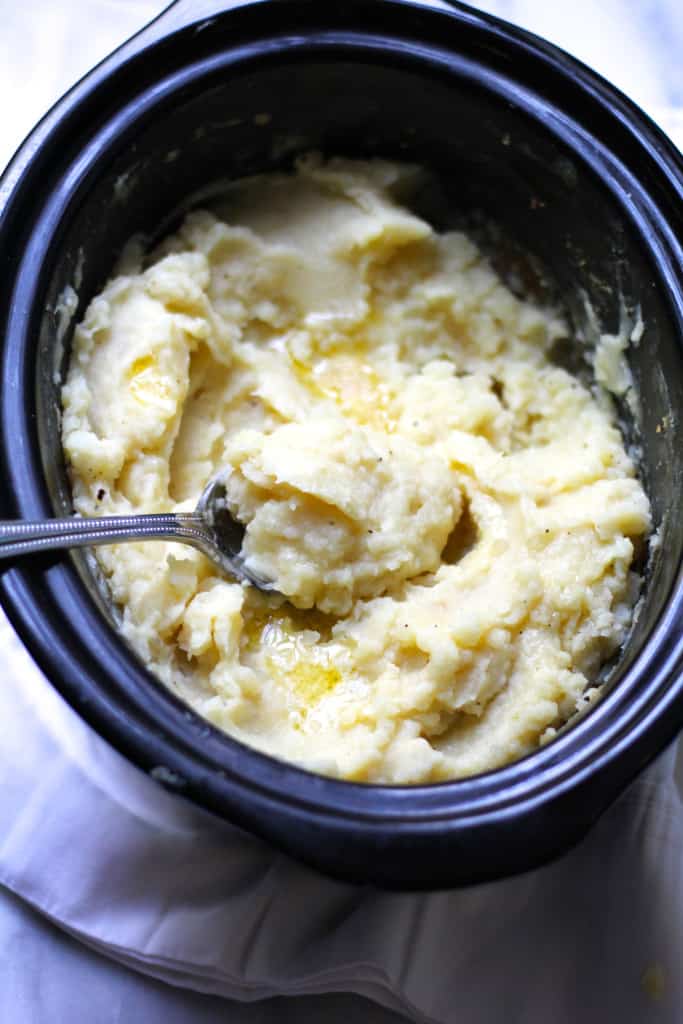 Slow Cooker Mashed Potatoes The Baker Chick