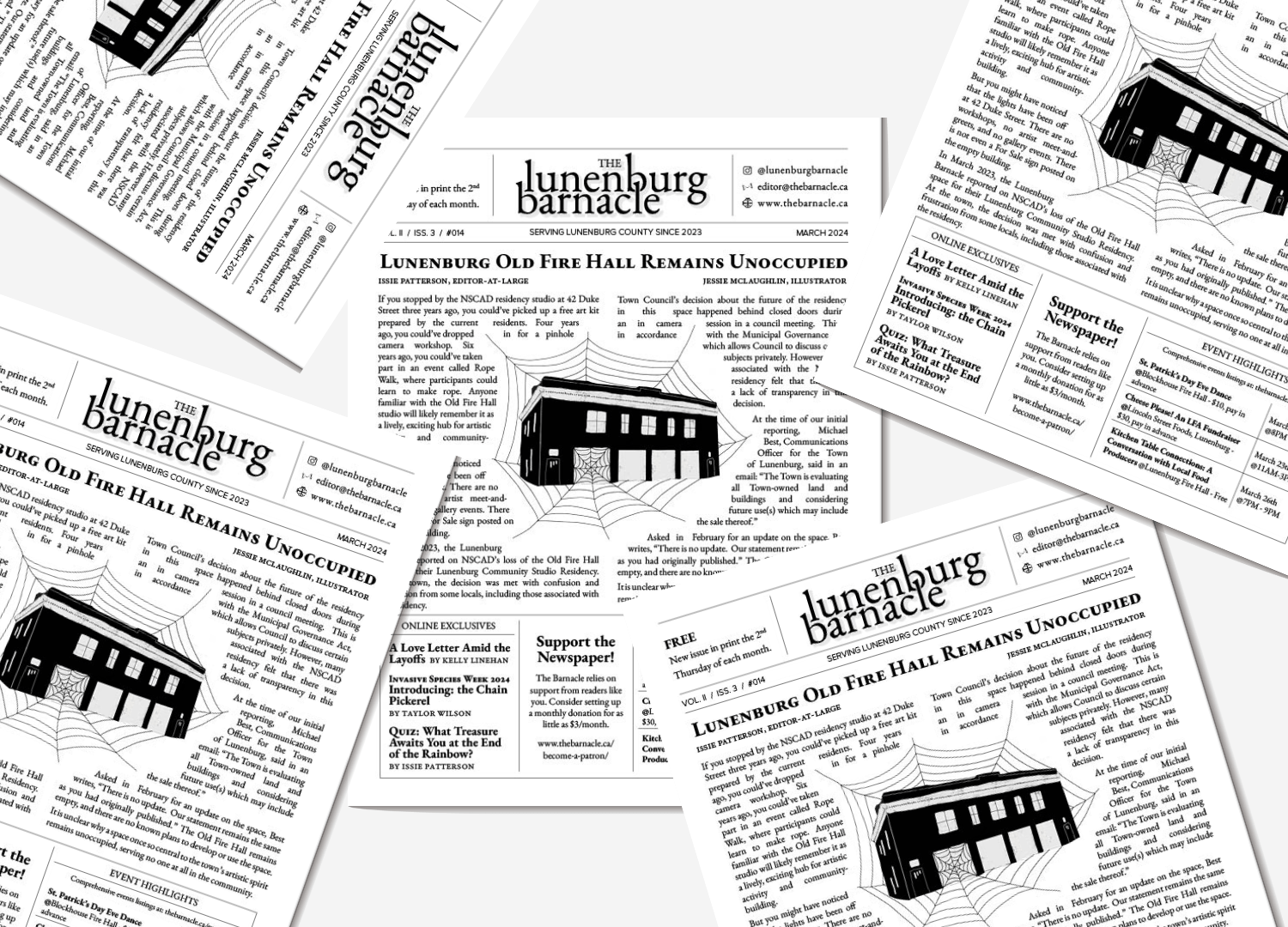 Volume 2, Issue 3 is here! The Lunenburg Barnacle 2023