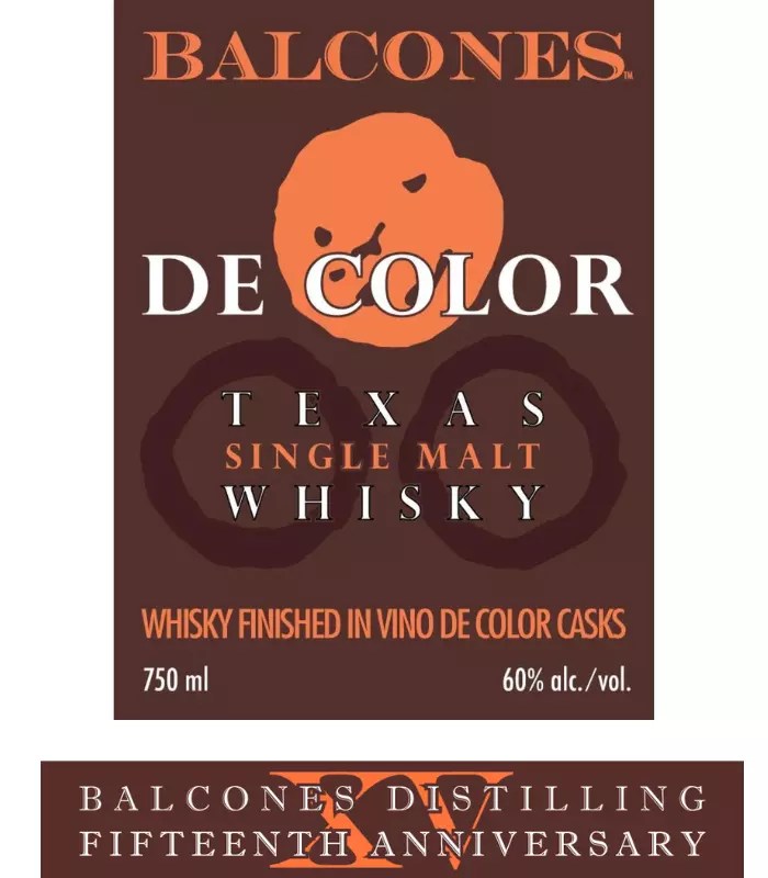 Balcones De Color Texas Single Malt Whiskey The Barrel Tap