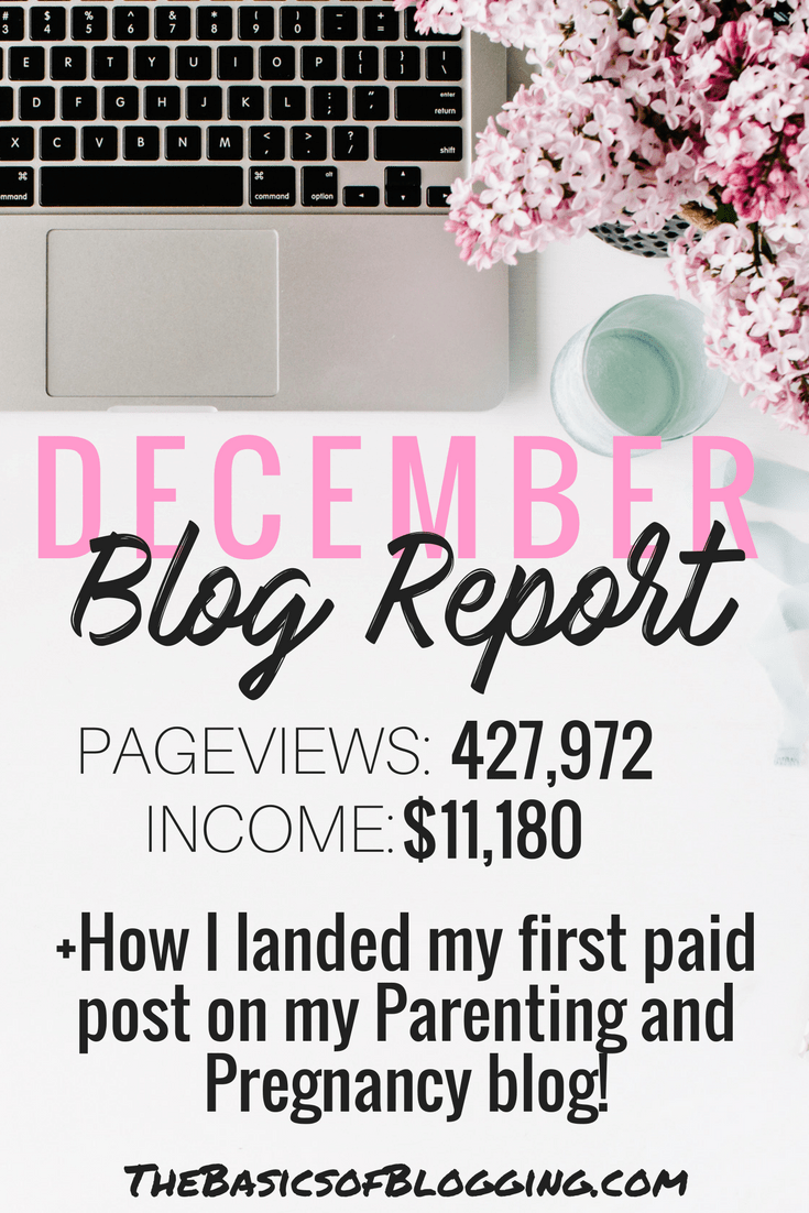December Blog Report