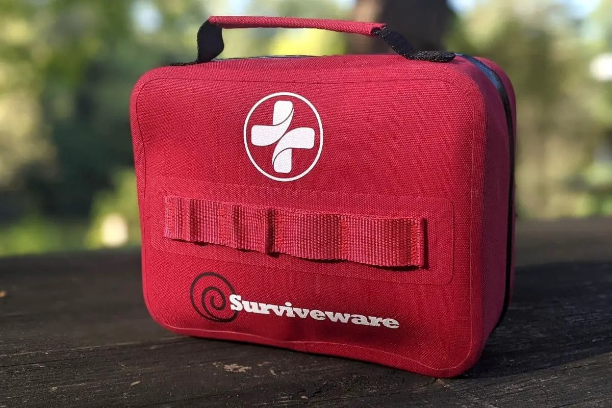 First Aid Kit for Anglers Review of the Surviveware Large Waterproof