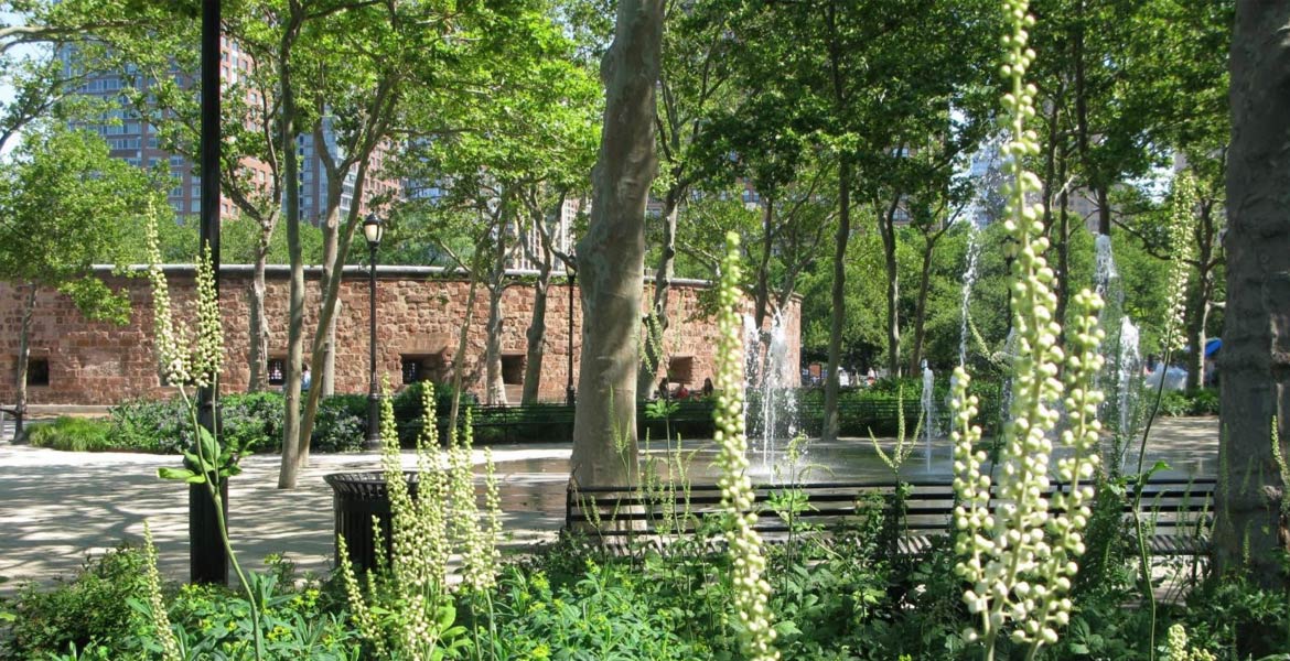 The Bosque Fountain Fountains in NYC The Battery