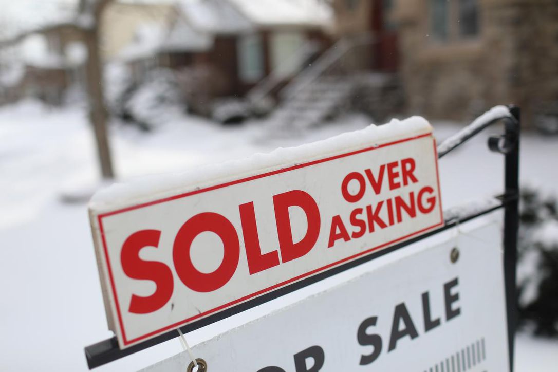'Over Asking' portion of Sold Over Asking yard sign real fucking