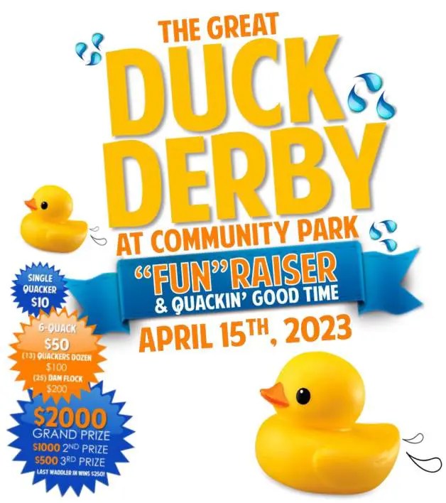 DUCK RACE RETURNS TO RIVER, BENEFITS RIVER FUND The Buzz The buzz in