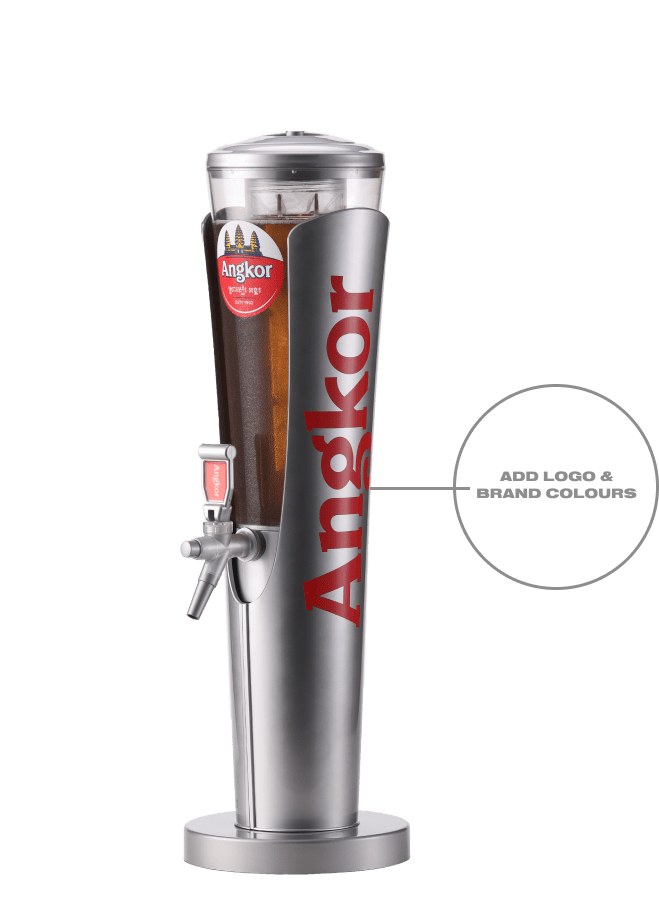 Tabletop Beer Towers, Point of Sale Promotion Products Beer