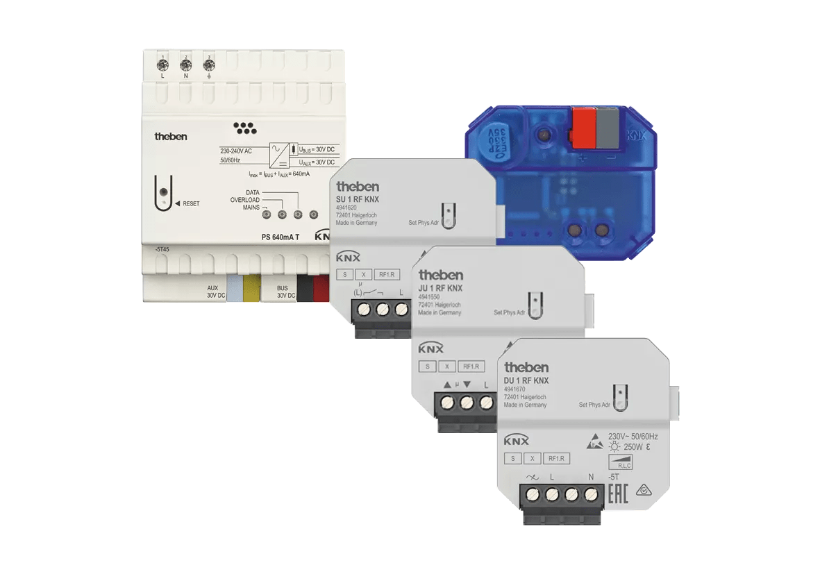 KNX Set 4 KNXRF System devices and sets KNX Theben