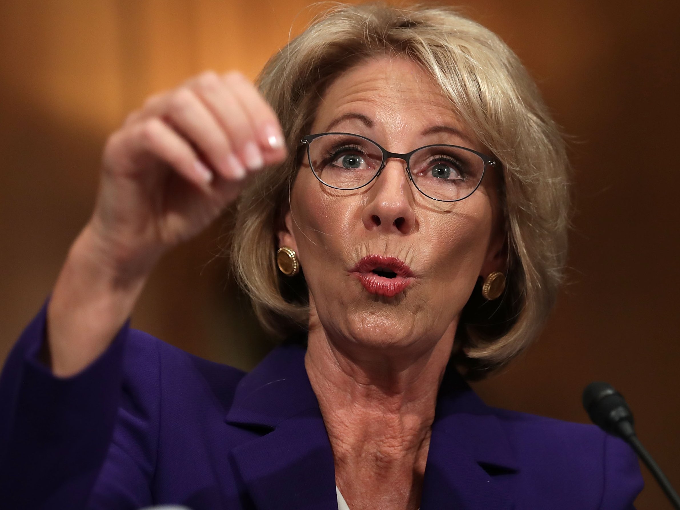New education secretary Betsy DeVos champions vouchers and charter