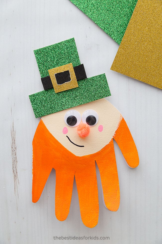 Leprechaun Handprint The Best Ideas for Kids