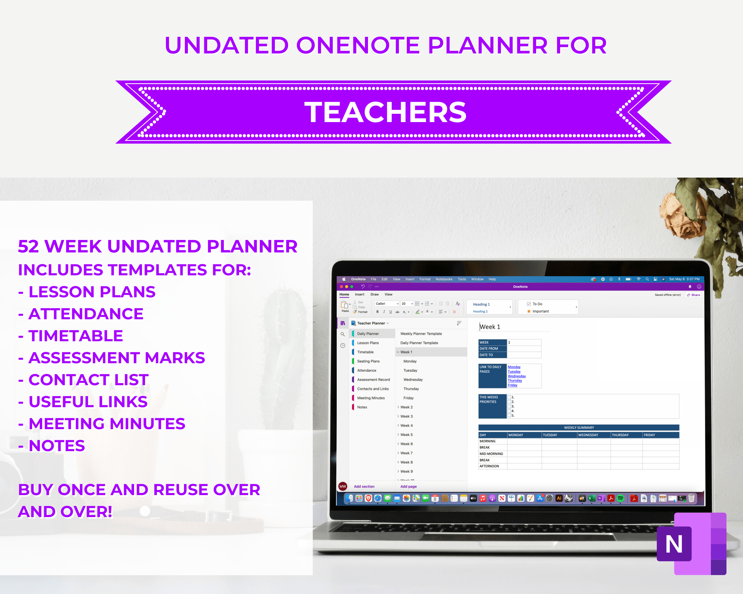 Onenote Calendar Template 2022