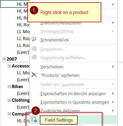 Want To Filter A Pivottable Based On An External Range Or List The Biccountant