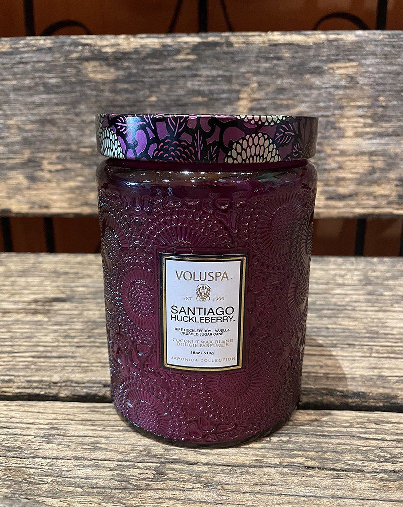Voluspa Candle Santiago Huckleberry The Big Bunch