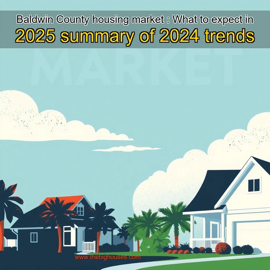 Baldwin County housing market What to expect in 2025 summary of 2024(02)
