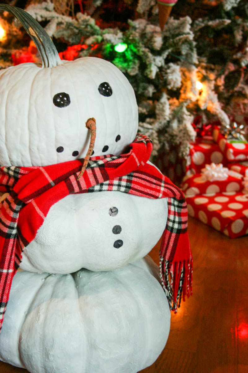Pumpkin Snowman The Bitter Socialite