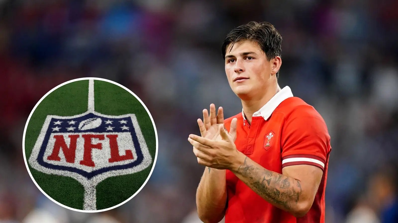 Rugby International Louis ReesZammit Joins NFL International Player