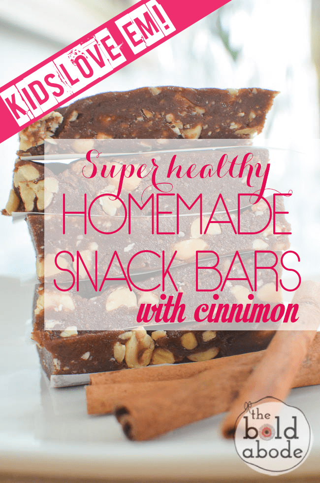 Homemade Cinnamon Snack Bars