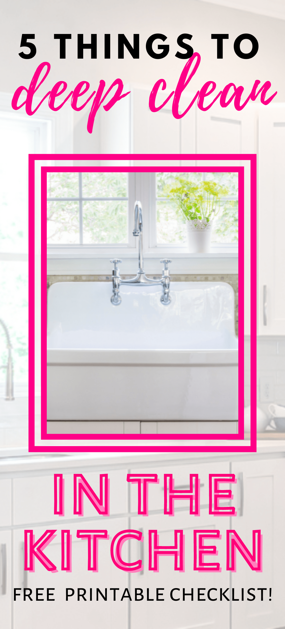 5 Things to Deep Clean in the Kitchen