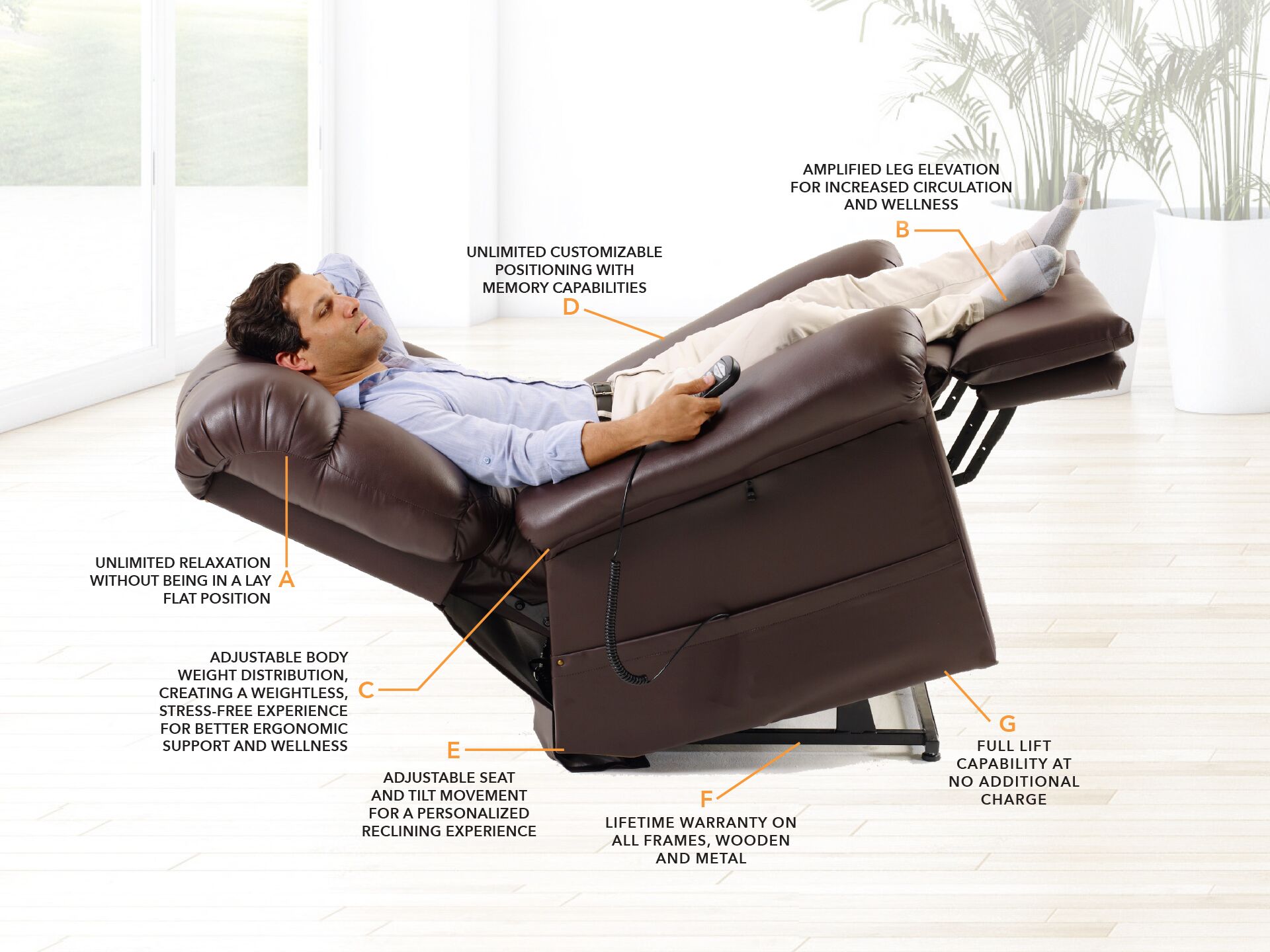 Sleeper Chairs The Bone Store Zero Gravity Power Lift Stressless