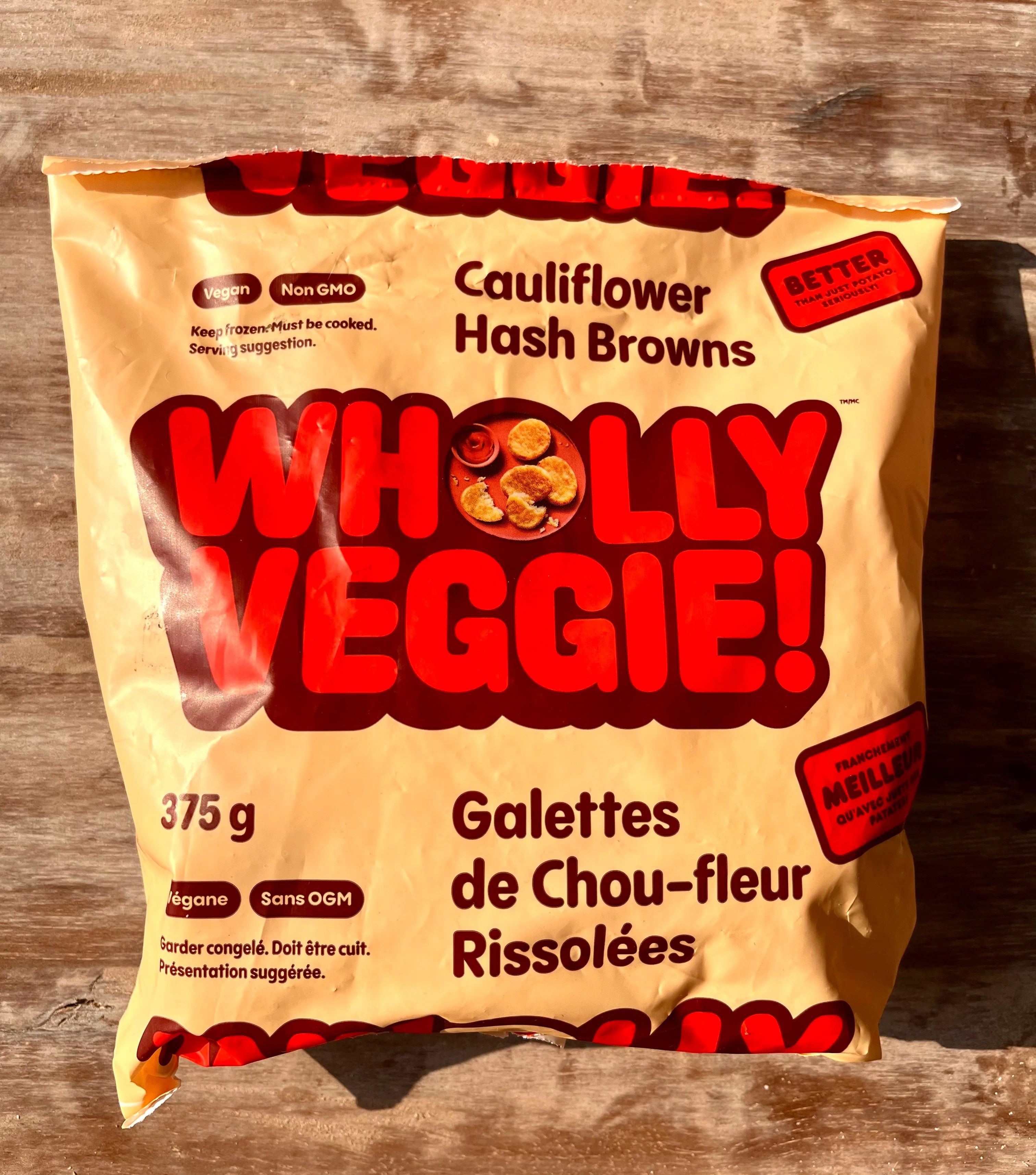 Wholly Veggie Cauliflower Hash Browns The Bread Essentials
