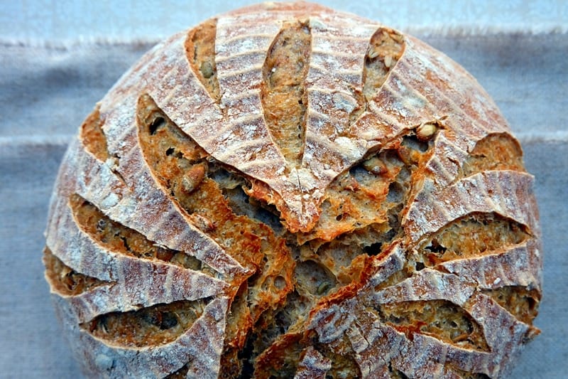Pumpkin Seed Bread Recipe The Bread She Bakes
