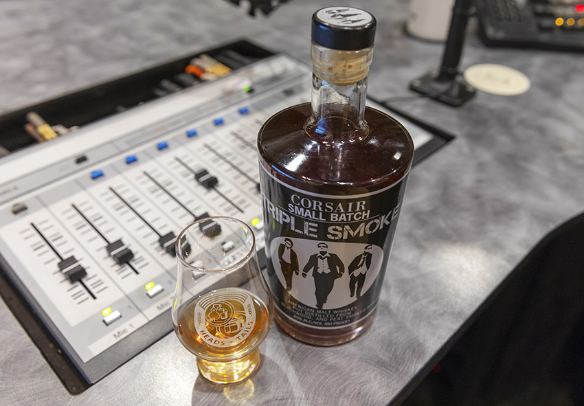 Heads + Tails Corsair Distillery The Brewing Network