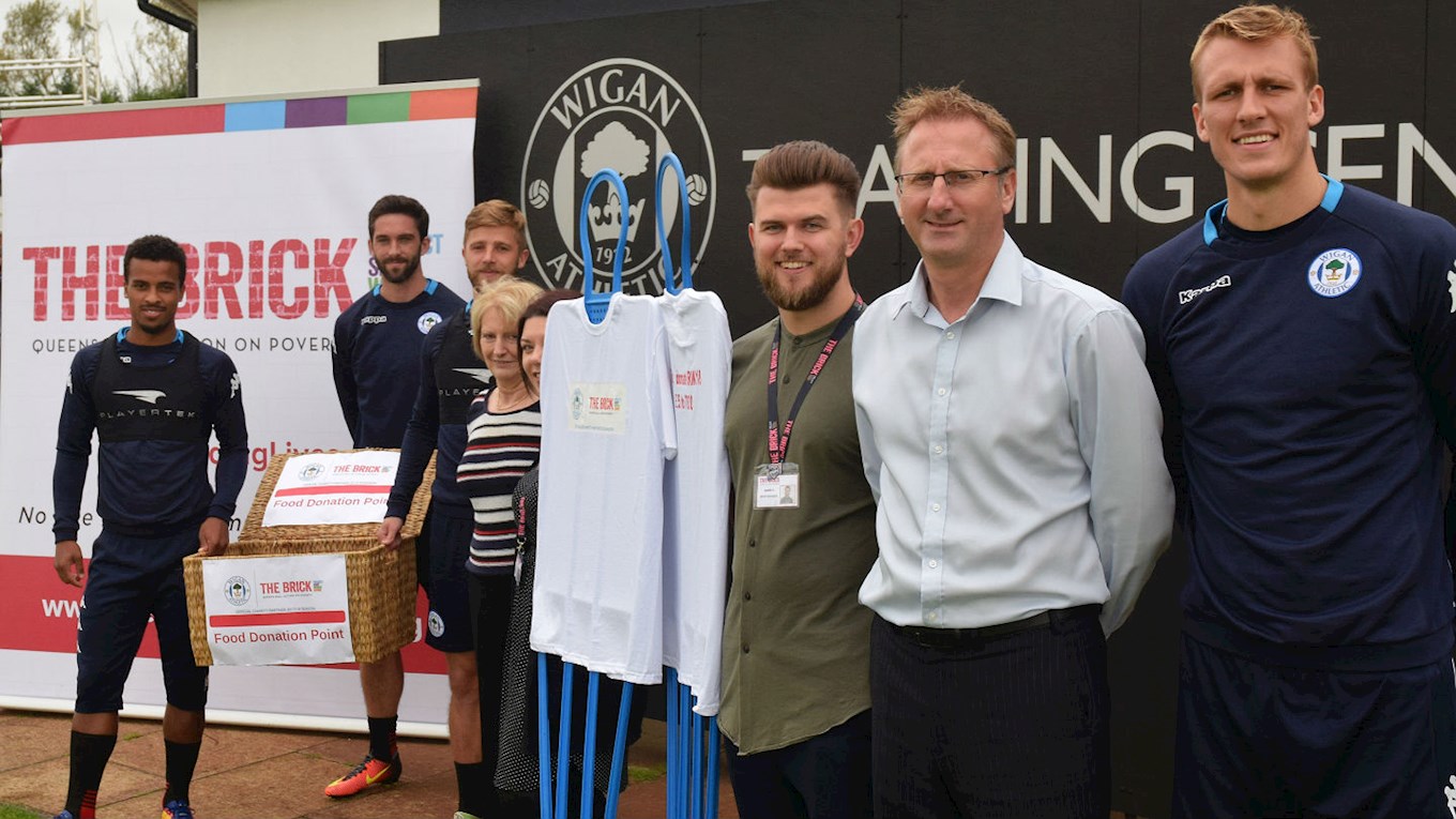 The Brick announced as 201718 Wigan Athletic Official Charity Partner