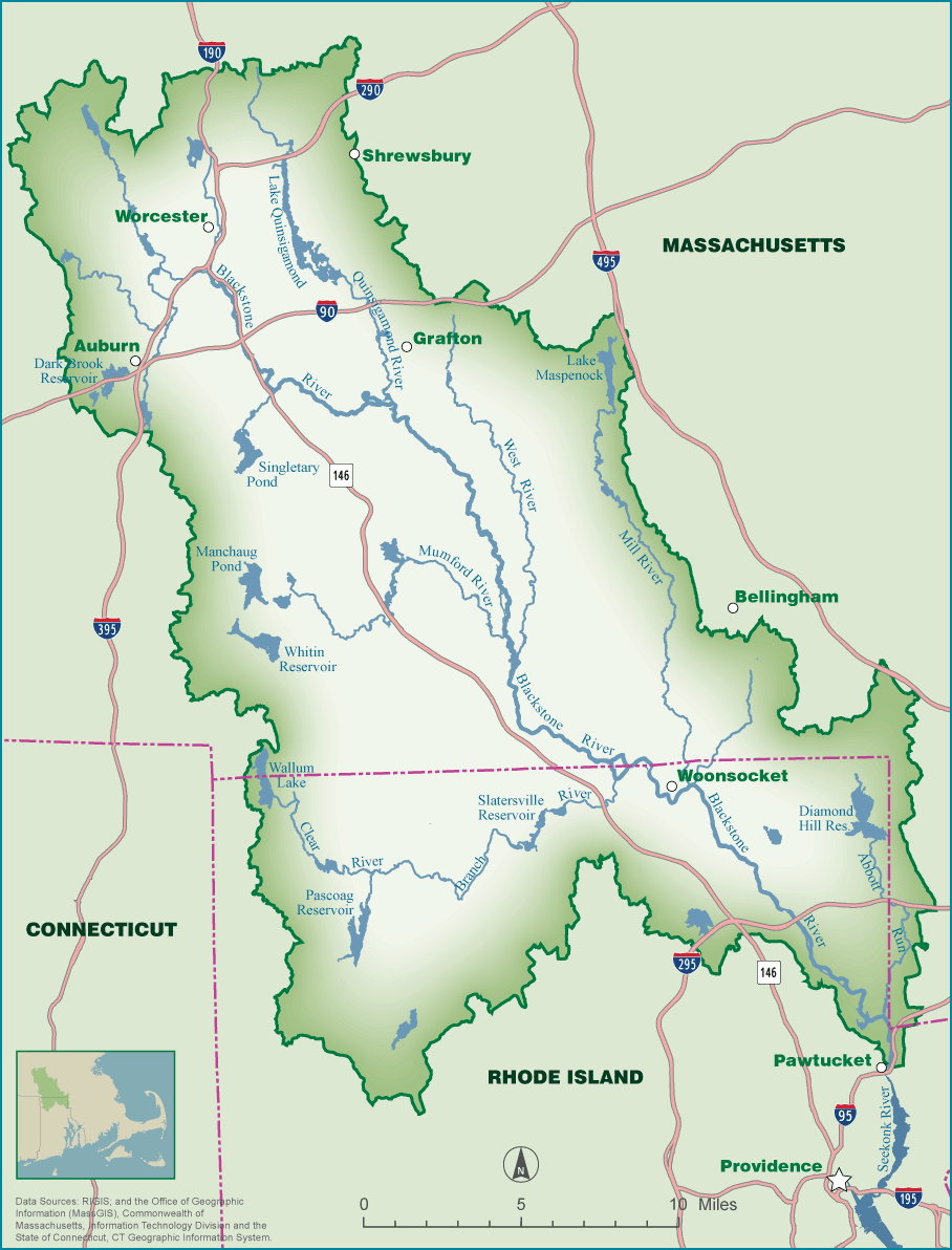 Blackstone Valley Map