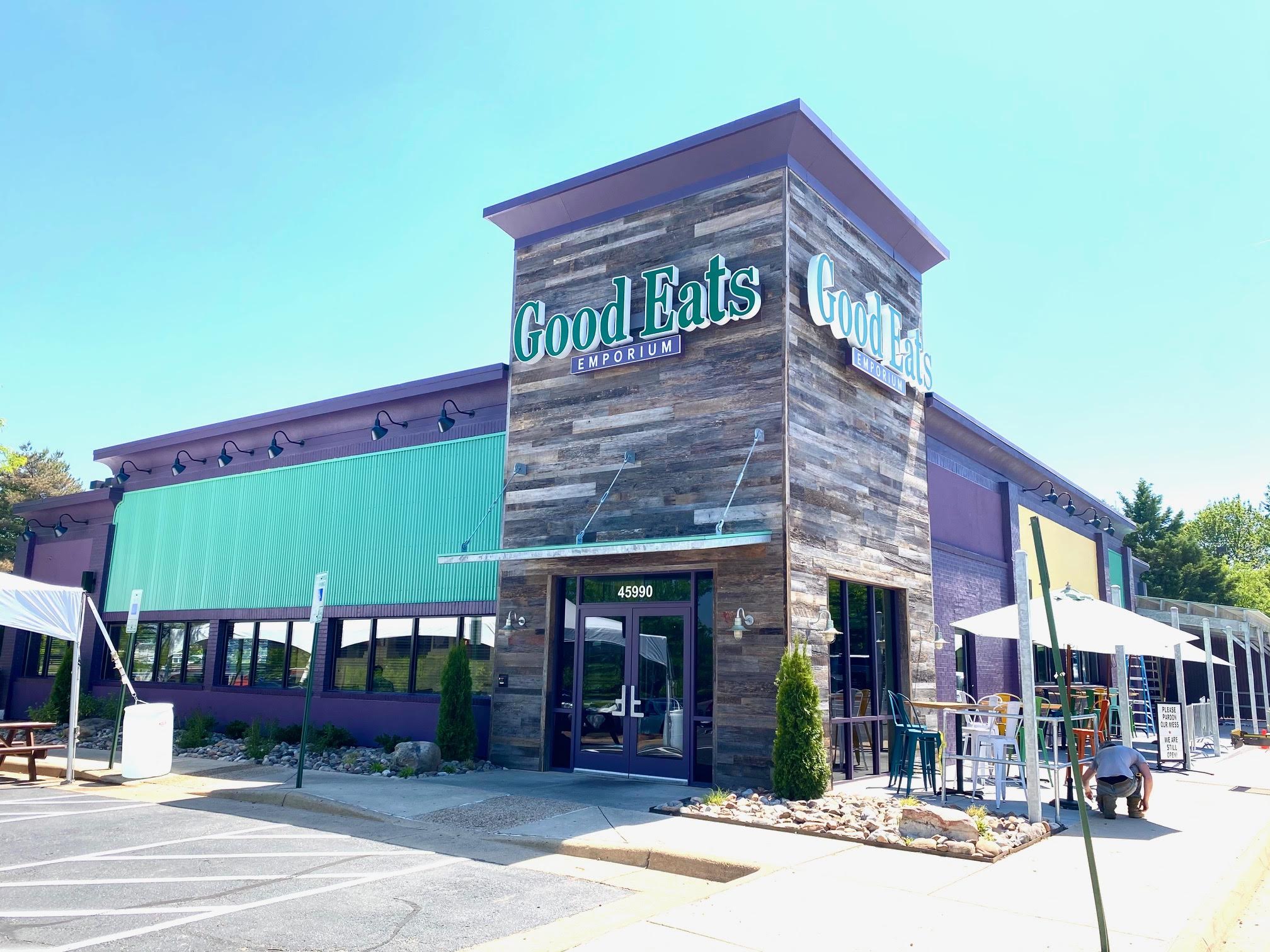 New sign and new look for Good Eats Emporium in Sterling The Burn