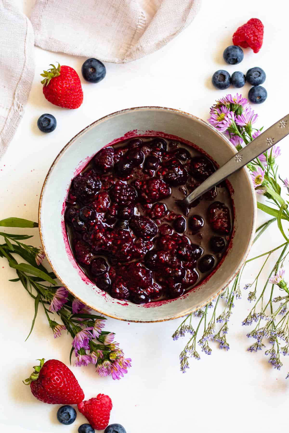 Simple Fruit Compote The Butter Half