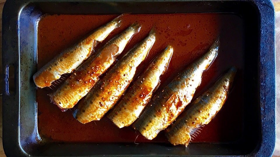 Tasty Chargrilled Sardines The Camp Oven Cook