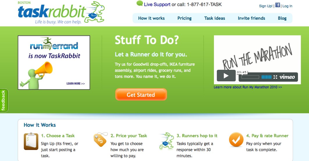 New iPhone App TaskRabbit Lets You Buy Laziness Campus