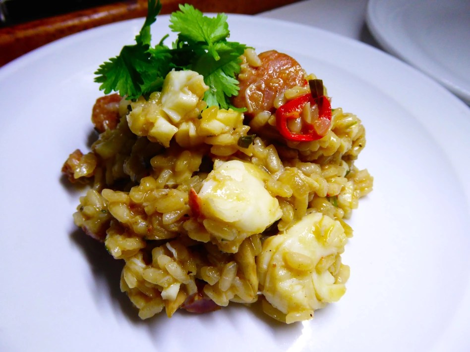 Spicy Crayfish Risotto The Captain & The Cook