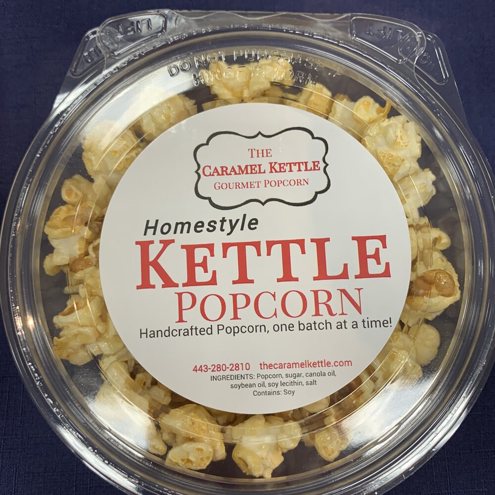 Homestyle Kettle Popcorn The Caramel Kettle Taneytown, MD