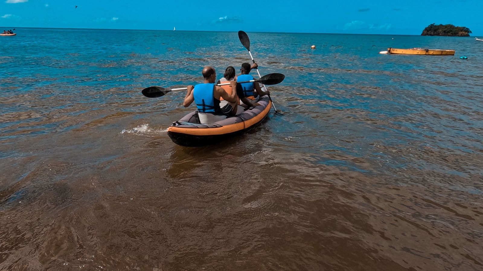 Kayaking Buccament To Byahaut Saint Andrew (Layou) The Cariway