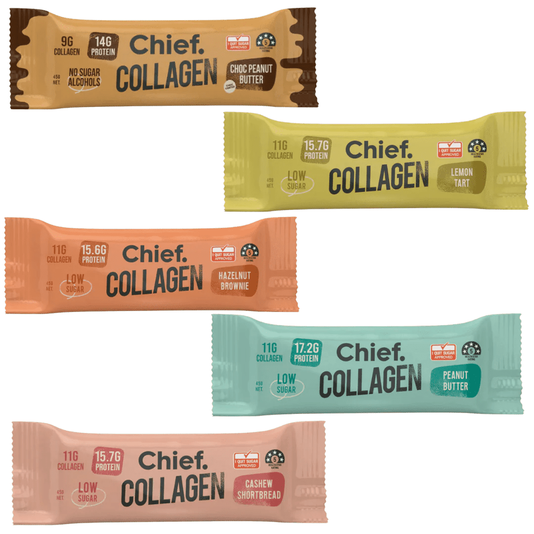 Chief. Nutrition Collagen Protein Bars The Carnivore Crate