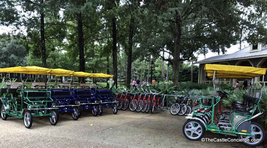 Port Orleans Riverside Bike Rentals The Castle Concierge