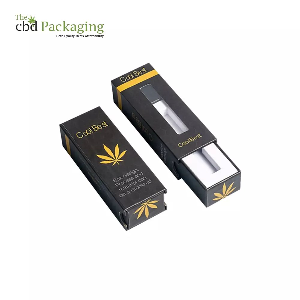 Custom Vape Cartridge Packaging Boxes Wholesale Thecbdpackaging