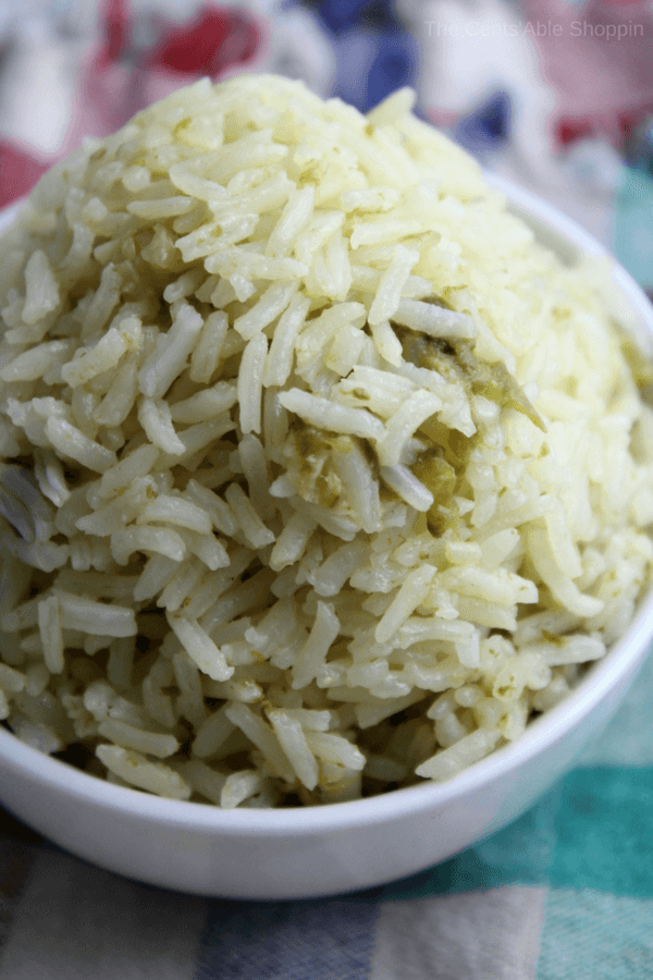 Instant Pot Hatch Chile Rice The CentsAble Shoppin