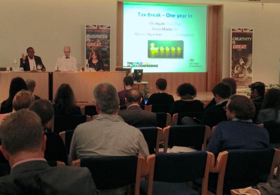 The Tax Break, One Year On. CMC Animation Exchange 2014 Blog The