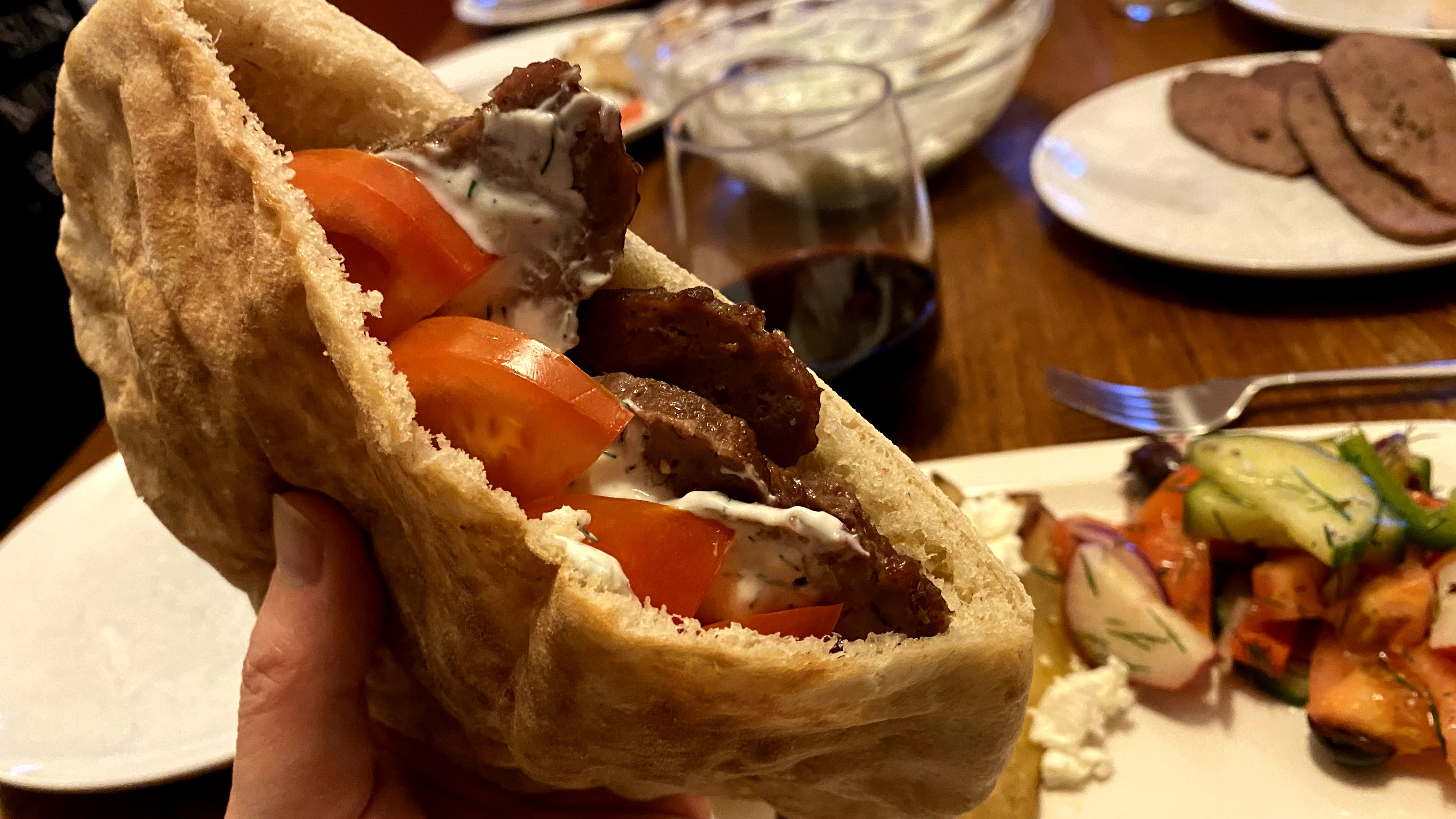 The Chopping Block Cooking & Wine Blog gyro