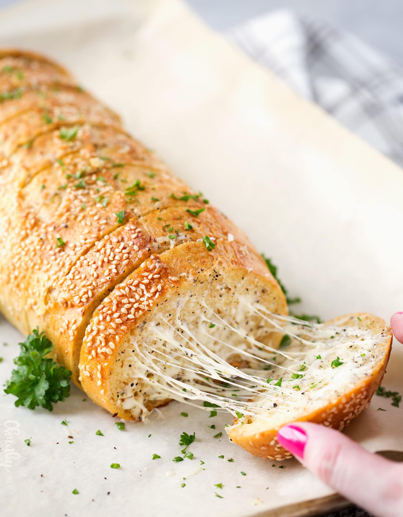 Homemade Garlic Bread (with a cheesy option) The Chunky Chef