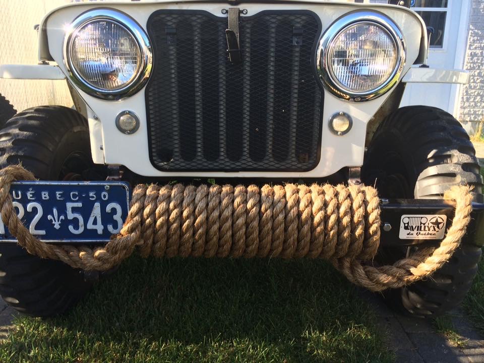 Tow rope for front bumper The CJ2A Page Forums
