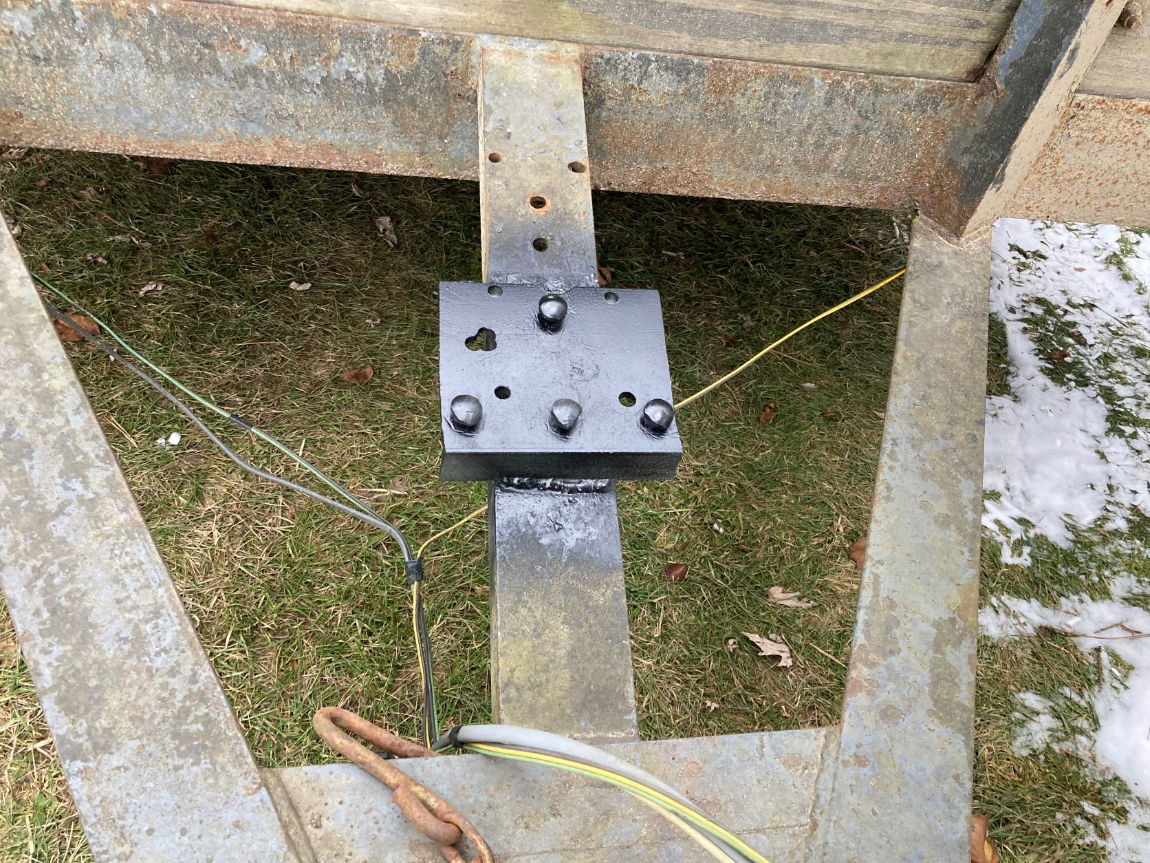 Mounting winch on trailer The CJ2A Page Forums