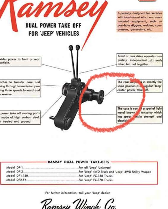 Rear PTO driveshaft fabrication The CJ2A Page Forums