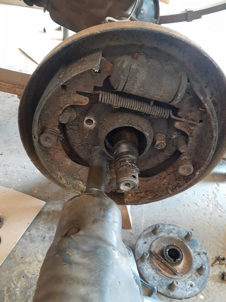 My front and rear Disc brake conversion The CJ2A Page Forums Page 1