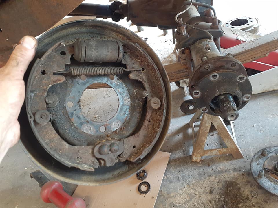 My front and rear Disc brake conversion The CJ2A Page Forums Page 1