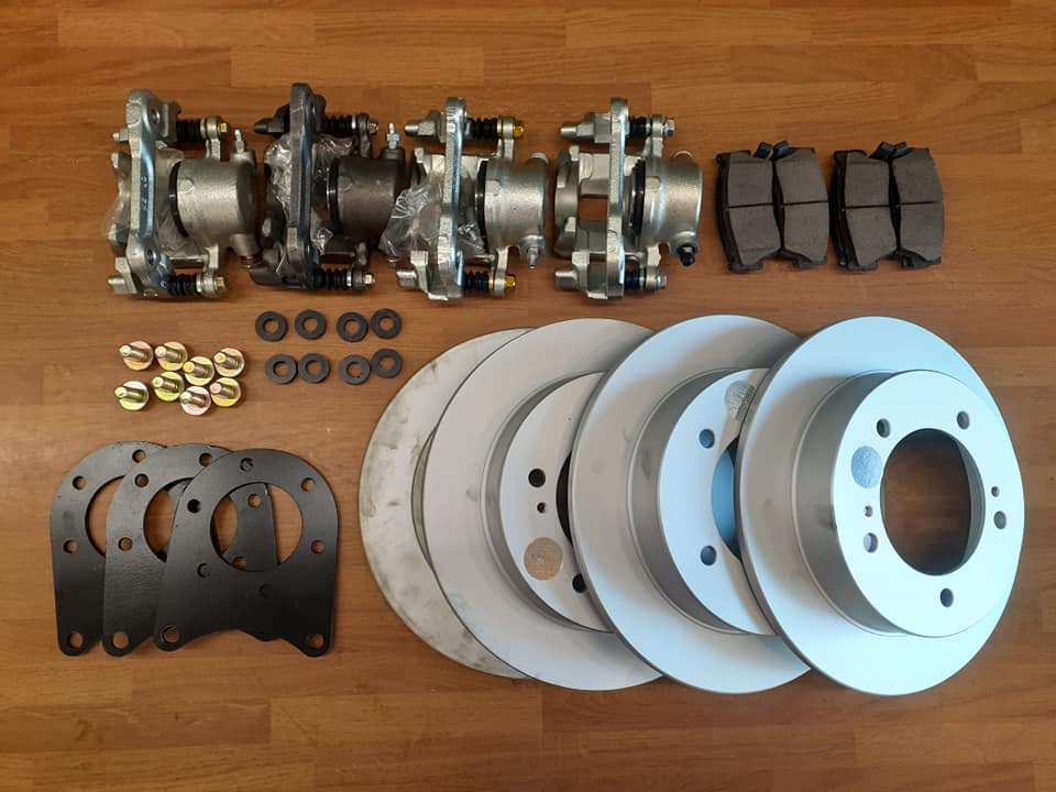 My front and rear Disc brake conversion The CJ2A Page Forums Page 1