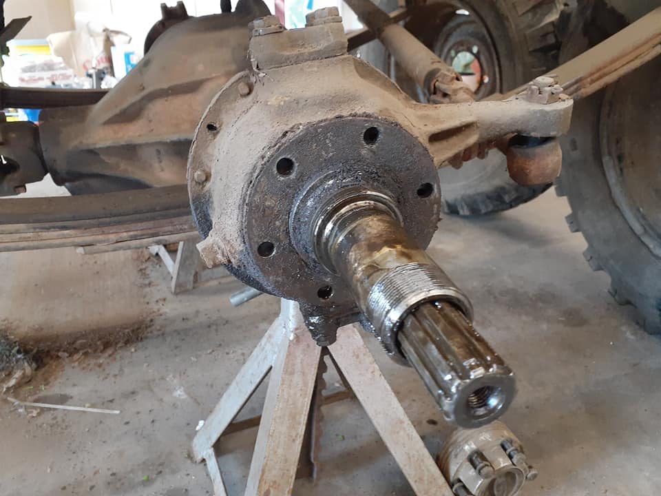 My front and rear Disc brake conversion The CJ2A Page Forums Page 1