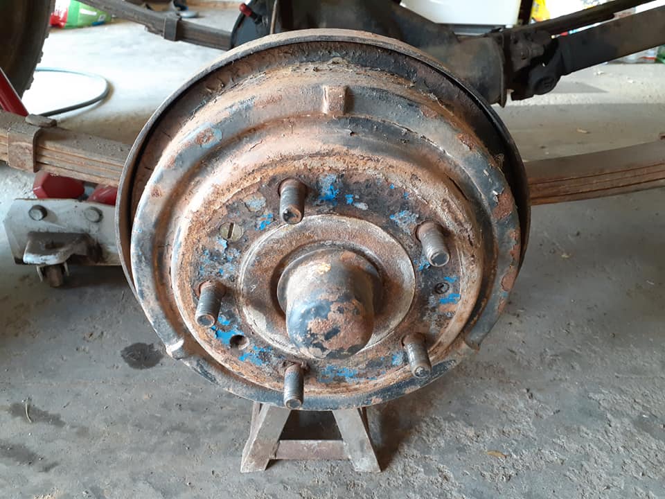 My front and rear Disc brake conversion The CJ2A Page Forums Page 1